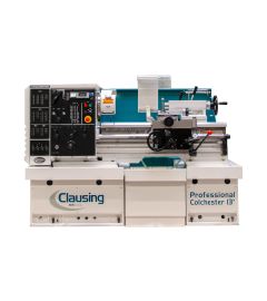 8016VSJ - Clausing/Colchester Manual Engine Lathe 13.75” Swing over Bed, 3 Gear Infinitely Variable Speed Gap Bed Engine Lathe