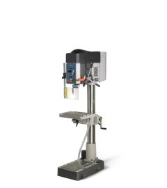 AZ40 - Clausing Iberdrill 27.56” Floor Drill Press Variable Speed Belt Drive Adjustable Work Table and Base