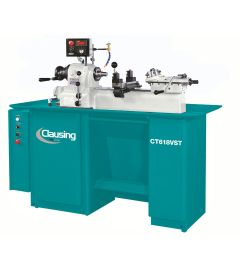 CT618VST - Clausing 9” Swing Over Bed, Toolroom Second Operation Lathe