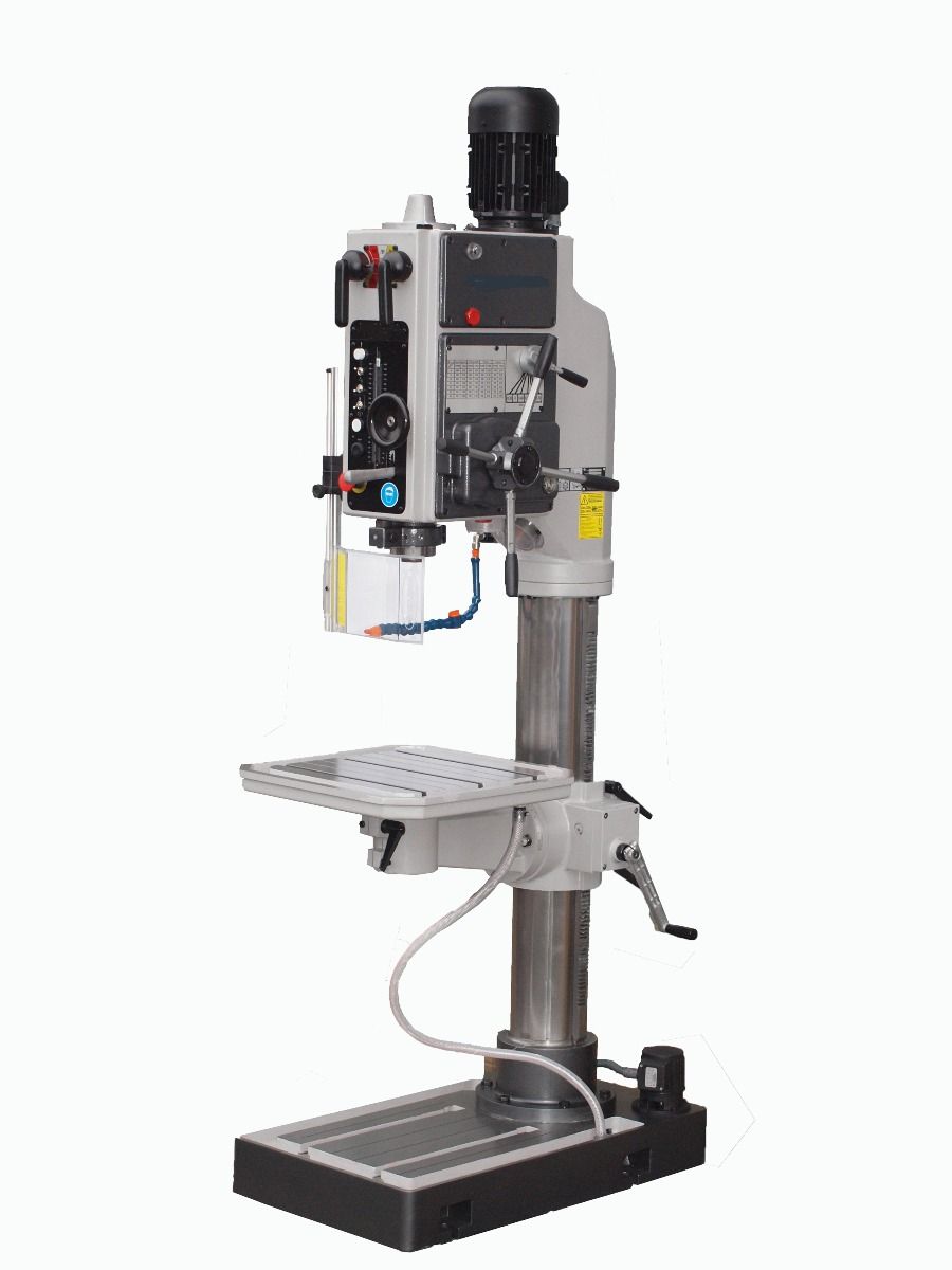 A40 - Clausing Iberdrill 29.14” Floor Drill Press Gear Head Drive