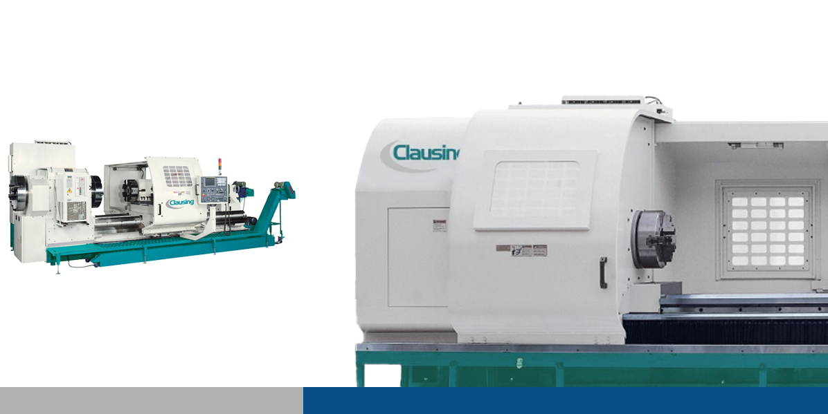 Large Capacity Turning: Clausing's Large Swing Lathes - Clausing Industrial